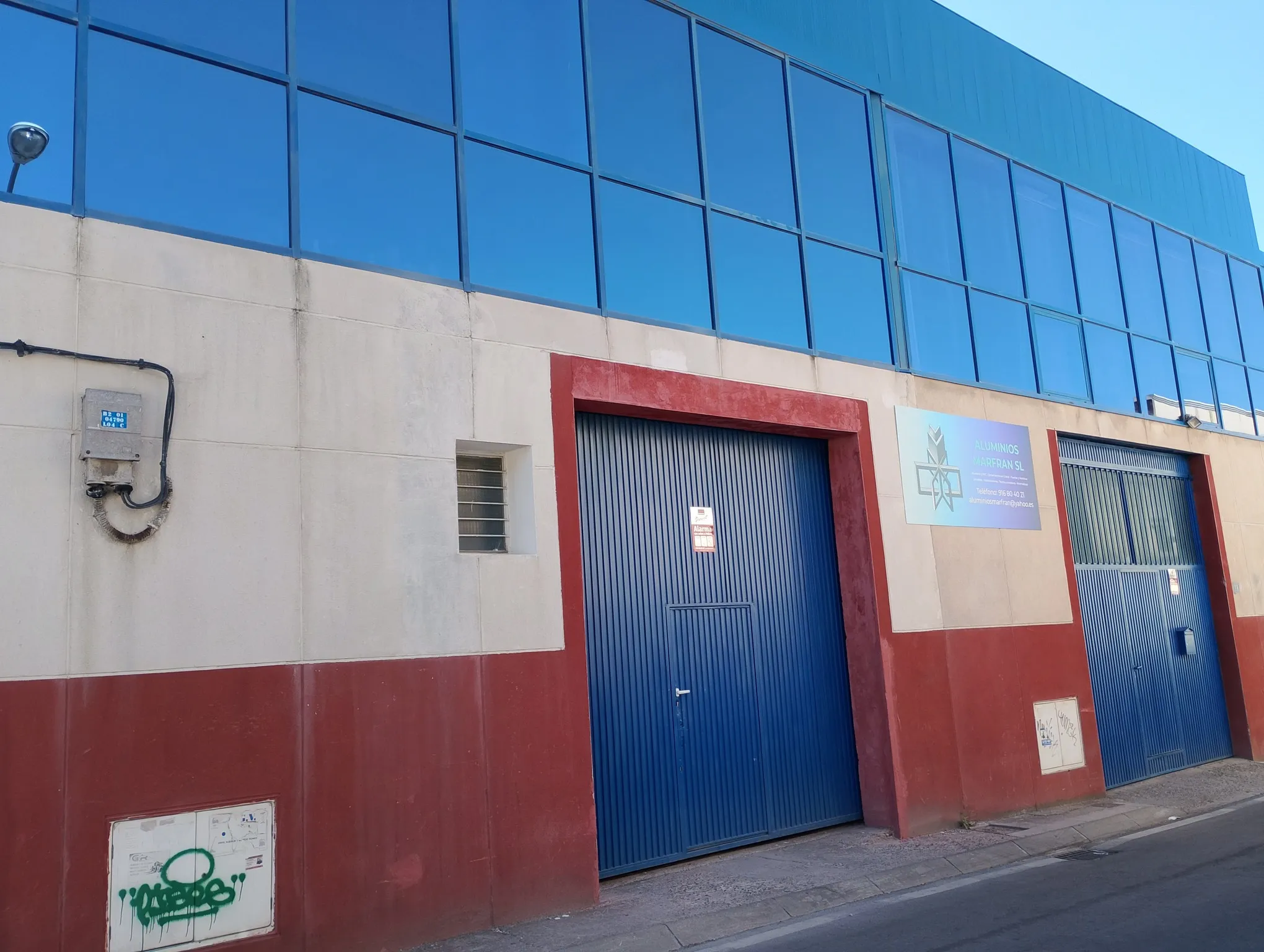 Instalaciones de Marfran S.L. en Leganés, Madrid